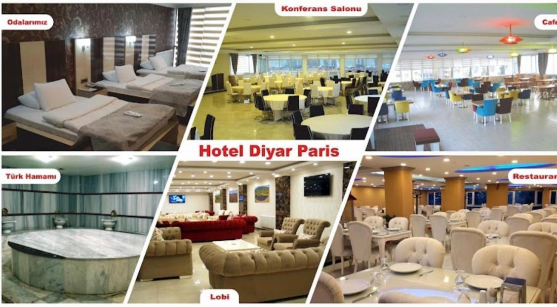 Hotel Diyar Paris Muş Exteriör bild